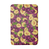 Waterverf Plums Badmat (Voorkant Verticaal)