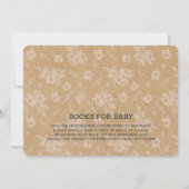 Waterverf Polair Beer Genderneutraal Baby shower Kaart (Achterkant)