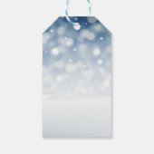 Waterverf polaire beren met Scandinavische truien Cadeaulabel (Achterkant)