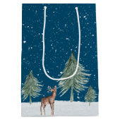 Waterverf Polar Beer met warme cacao Medium Cadeauzakje (Achterkant)