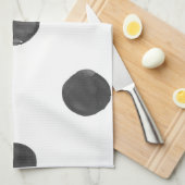 Waterverf Polka Dot Kitchen Towels Theedoek (Quarter Fold)