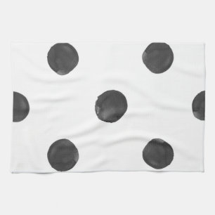Waterverf Polka Dot Kitchen Towels Theedoek