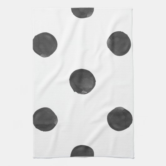 Waterverf Polka Dot Kitchen Towels Theedoek (Verticaal)