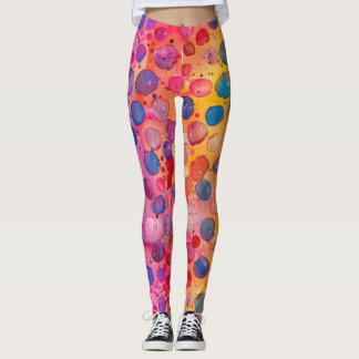 Waterverf Polka Dot Leggings