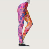 Waterverf Polka Dot Leggings (Rechts)