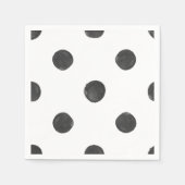 Waterverf Polka Dot Napkins Servetten (Voorkant)