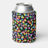 Waterverf Polka Dot, Paasachtergrond. Blikjeskoeler (Blikje Achterkant)