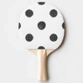 Waterverf Polka Dot Ping Pong Paddle Tafeltennisbatje (Voorkant)