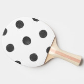 Waterverf Polka Dot Ping Pong Paddle Tafeltennisbatje (Zijkant)