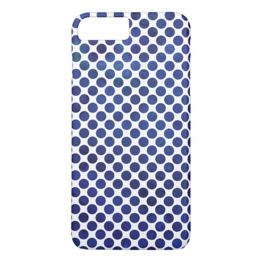 Waterverf Polka Dots Pattern Case-Mate iPhone Case (Achterkant)