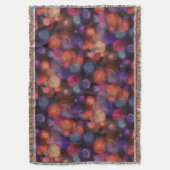 Waterverf Polka Dots Pattern + uw ideeën Deken (Voorkant Verticaal)