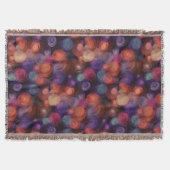 Waterverf Polka Dots Pattern + uw ideeën Deken (Voorkant)