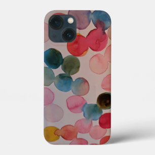 Waterverf polka - telefooncel Case-Mate iPhone case