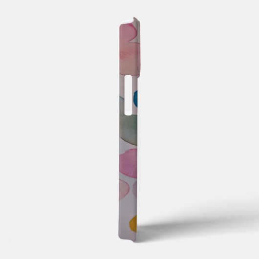 Waterverf polka - telefooncel Case-Mate iPhone case (Achterkant / Rechts)