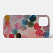 Waterverf polka - telefooncel Case-Mate iPhone case (Achterkant (horizontaal))