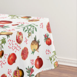Waterverf Pomegranate Mediterranean Fruit Pattern Tafelkleed