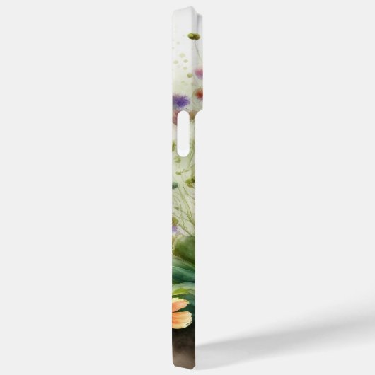 WATERVERF POMERANIAN PUPPG DOG Case-Mate iPhone CASE (Achterkant / Rechts)