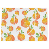 Waterverf pomkin Patroon 3 Groot Cadeauzakje (Achterkant)