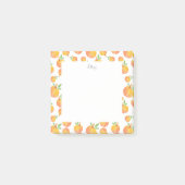 Waterverf pomkin Patroon 3 Post-it® Notes (Voorkant)