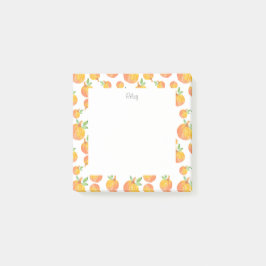Waterverf pomkin Patroon 3 Post-it® Notes