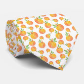 Waterverf pomkin Patroon 3 Stropdas (Opgerold)