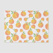 Waterverf pomkin Patroon 3 Tissuepapier (Voorkant)