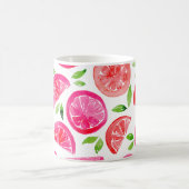 Waterverf pompelmoes koffiemok (Center)