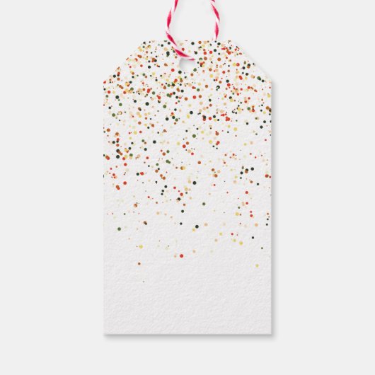 Waterverf pompoen bedankt label cadeaulabel (Achterkant)