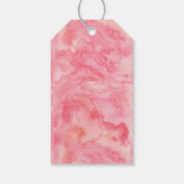 Waterverf pompoen glitter Herfst dank u voor Cadeaulabel (Achterkant)