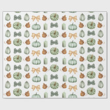 Waterverf Pompoen Herfst Cadeauverpakking