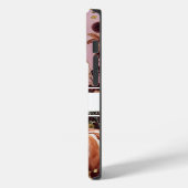 waterverf pompoen herfst ontwerp met naam Case-Mate iPhone case (Achterkant / Links)