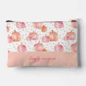 Waterverf Pompoen Herfst Patroon Etui (Achterkant)