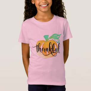 Waterverf Pompoen Herfst Seizoen T-shirt