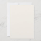 Waterverf pompoen Herfst Vrijgezellenfeest Kaart (Achterkant)