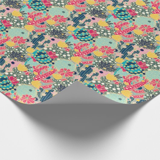  Waterverf pompoen: herfstpatroon Cadeaupapier (Hoek)