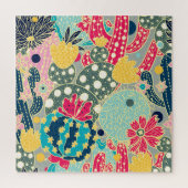  Waterverf pompoen: herfstpatroon Legpuzzel (Verticaal)