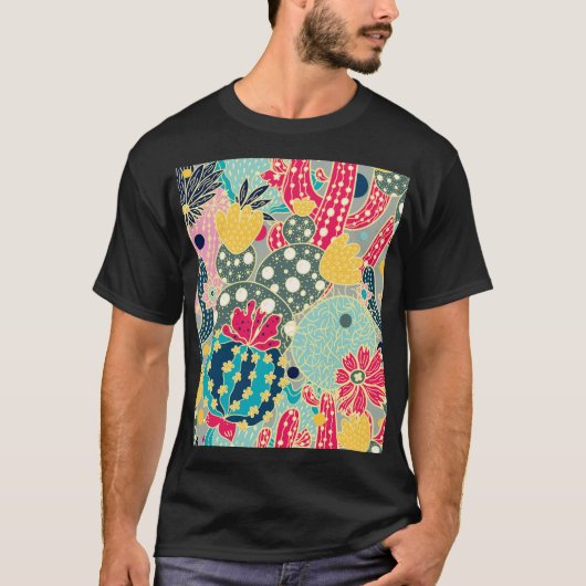 Waterverf pompoen: herfstpatroon T-shirt (Voorkant)