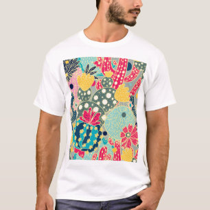 Waterverf pompoen: herfstpatroon T-shirt