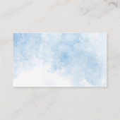 Waterverf pompoen is onderweg baby shower Boo Informatiekaartje (Achterkant)