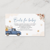 Waterverf pompoen is onderweg baby shower Boo Informatiekaartje (Voorkant)