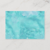 Waterverf Pompoen Jongen Luier Raffle Ticket Informatiekaartje (Achterkant)