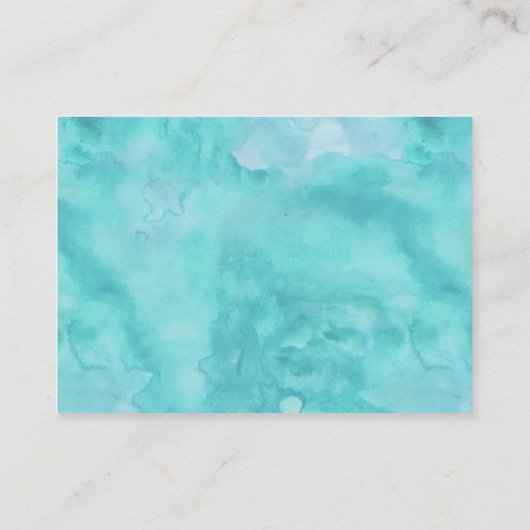 Waterverf Pompoen Jongen Luier Raffle Ticket Informatiekaartje (Achterkant)