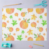Waterverf Pompoen & Maple Leaf Pattern Tissuepapier (Craft)