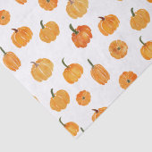 Waterverf pompoen Oranje Patroon Tissuepapier (Detail)
