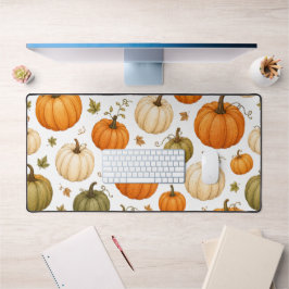 Waterverf Pompoen Patroon Herfst Pompoenen Bureaumat