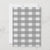 Waterverf pompoen Thanksgiving Diner | Gray Kaart (Achterkant)