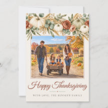 Waterverf Pompoen Thanksgiving Foto