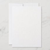 Waterverf Pompoen & Zonnebloemen Thanksgiving Kaart (Achterkant)