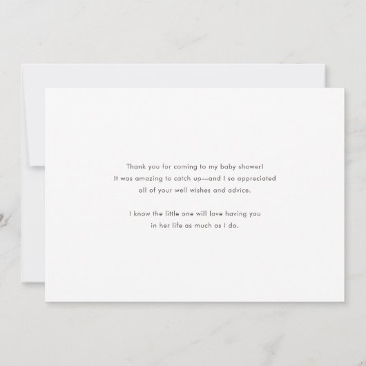 Waterverf pompoenen en esdoornbladeren bedankkaart (Achterkant)