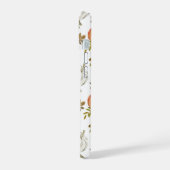 Waterverf pompoenen en gebladerte herfstpatroon iPhone 15 case (Linkerkant)